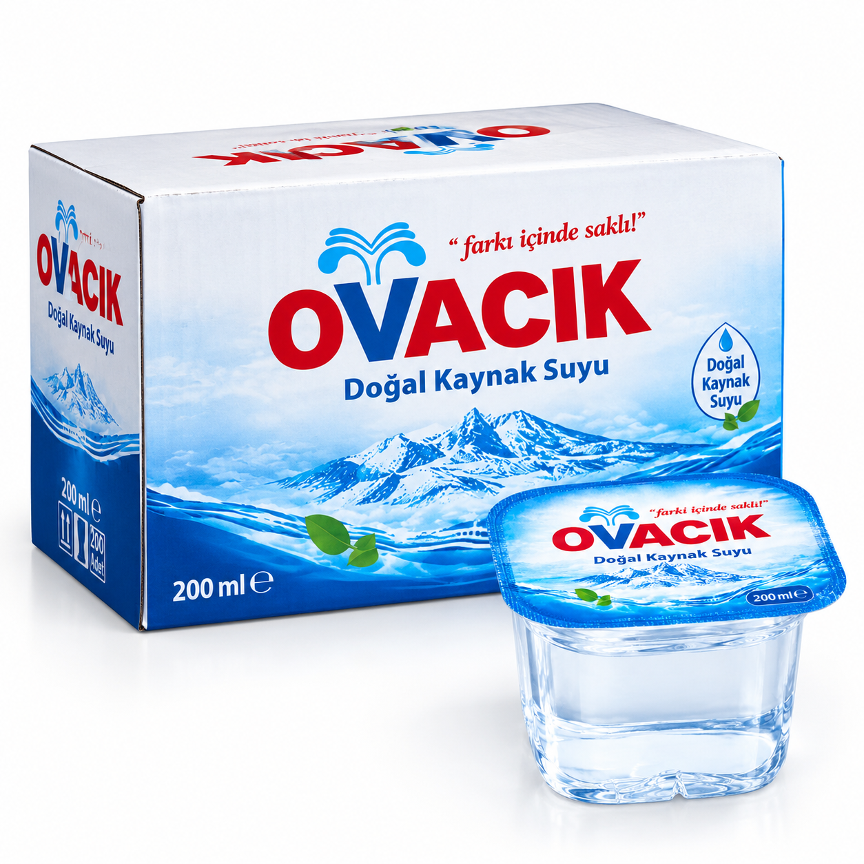 200cc 60'lı BARDAK OVACIK 