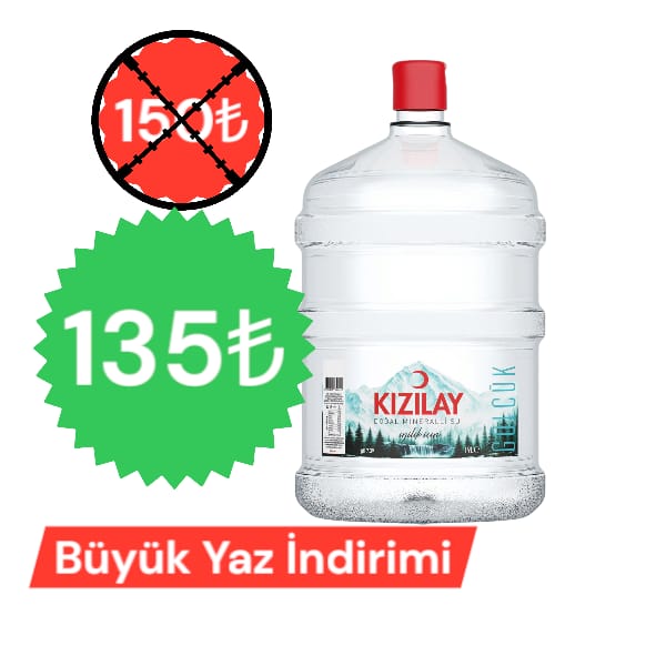 19lt.Kızılay Damacana
